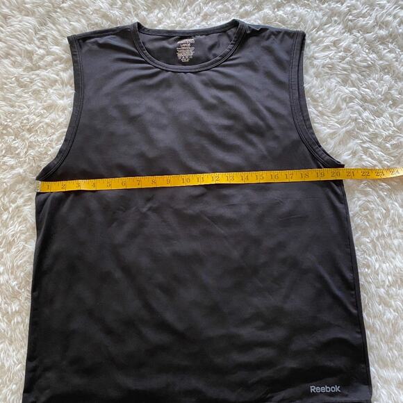 Reebok Mens Performance Muscle Tank Black Size Large - Picture 7 of 11